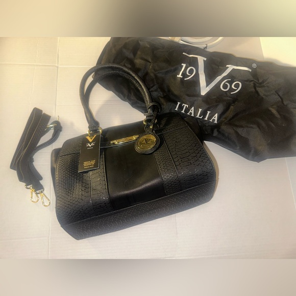 Versace 1968 willow tote nwt and shoulder strap too dust bag! - Picture 13 of 16